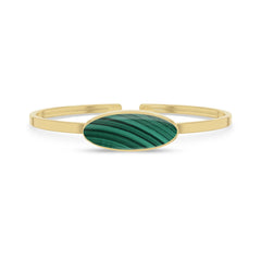 malachite rough bracelet