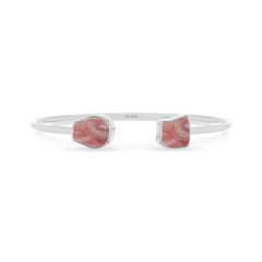 rhodochrosite twister bracelet