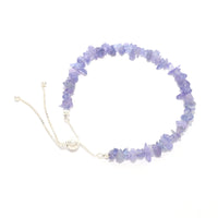 tanzanite rough bracelet
