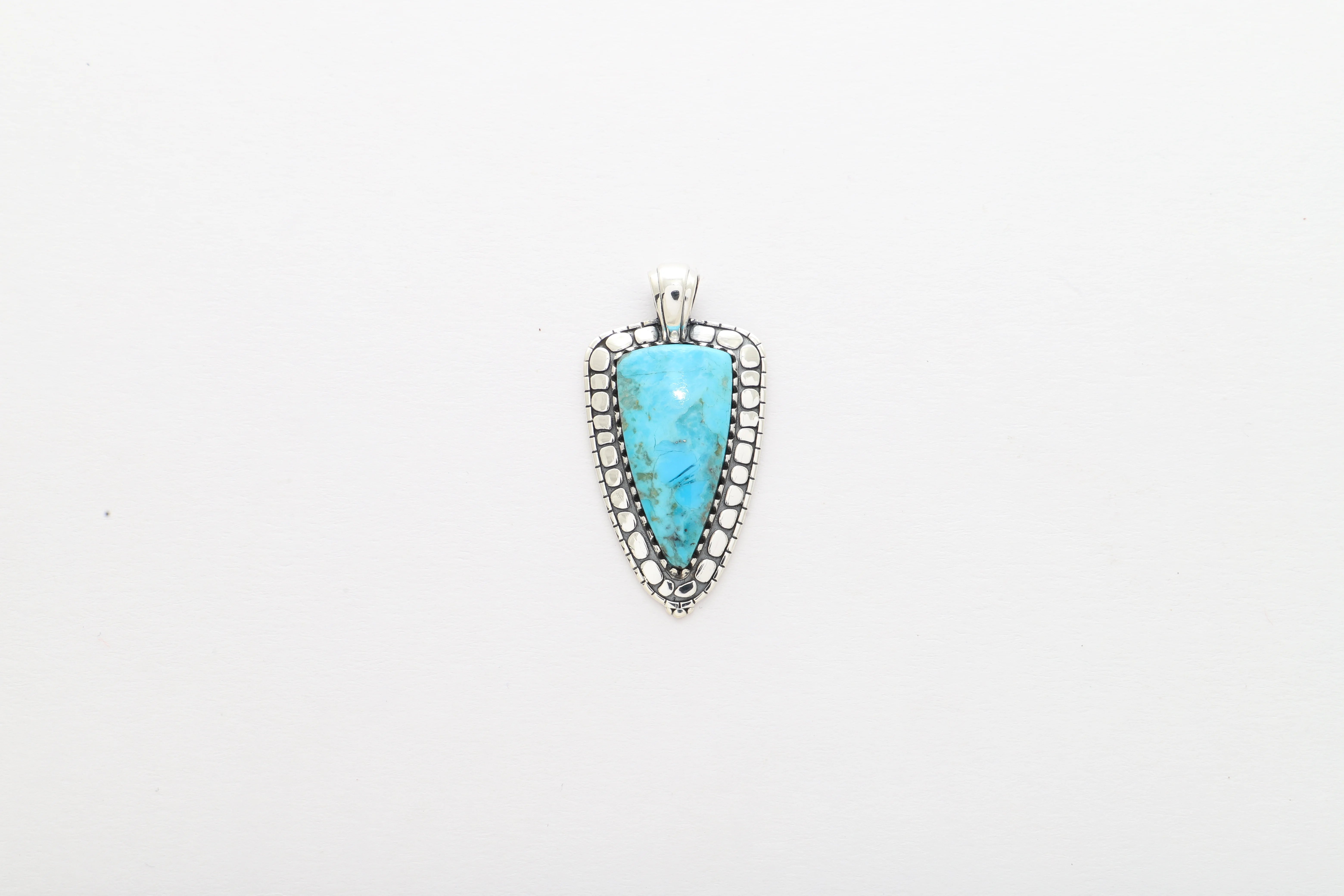 compressed-turquoise-blue pendant