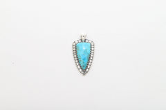 compressed-turquoise-blue pendant