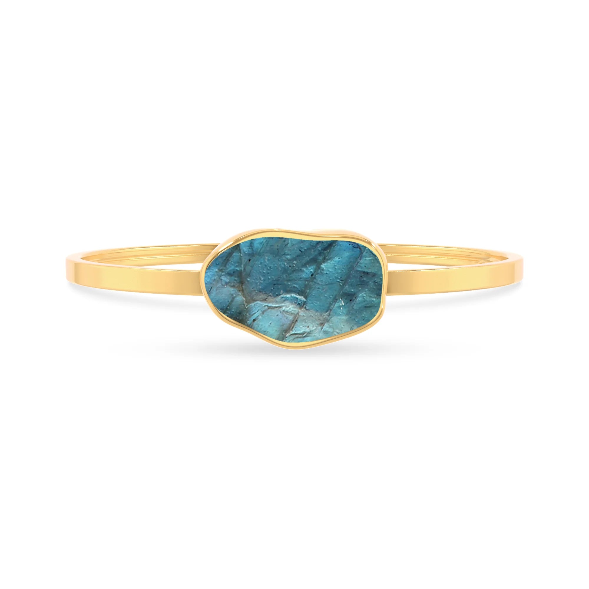 labradorite rough bracelet