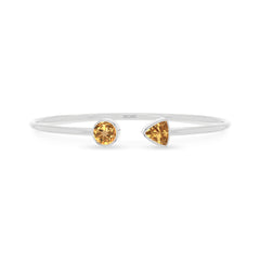 citrine cut bracelet