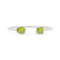 peridot twister bracelet