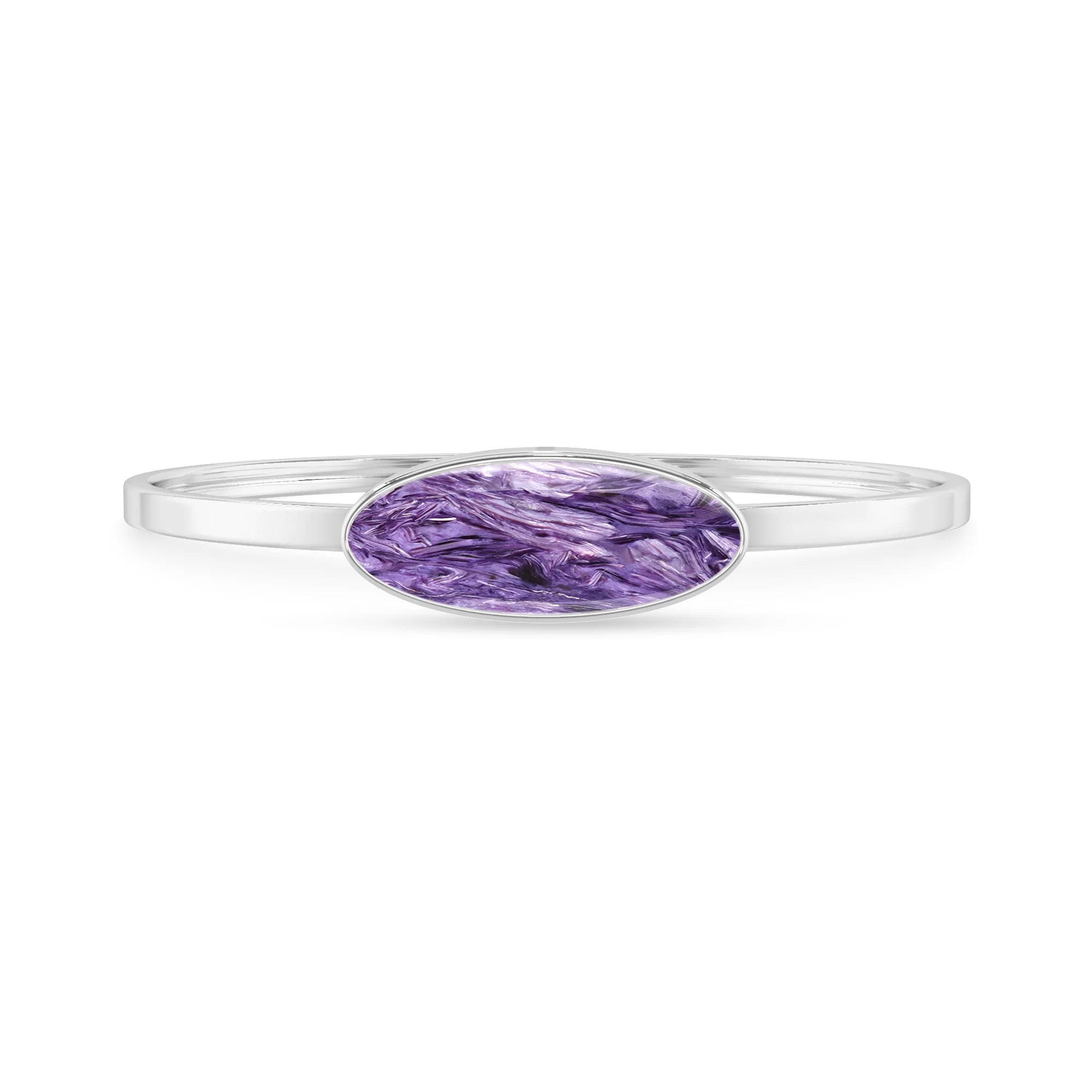 charoite rough bracelet