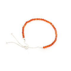 carnelian cut bracelet