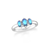 labradorite prong-set ring