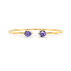 tanzanite cut bracelet