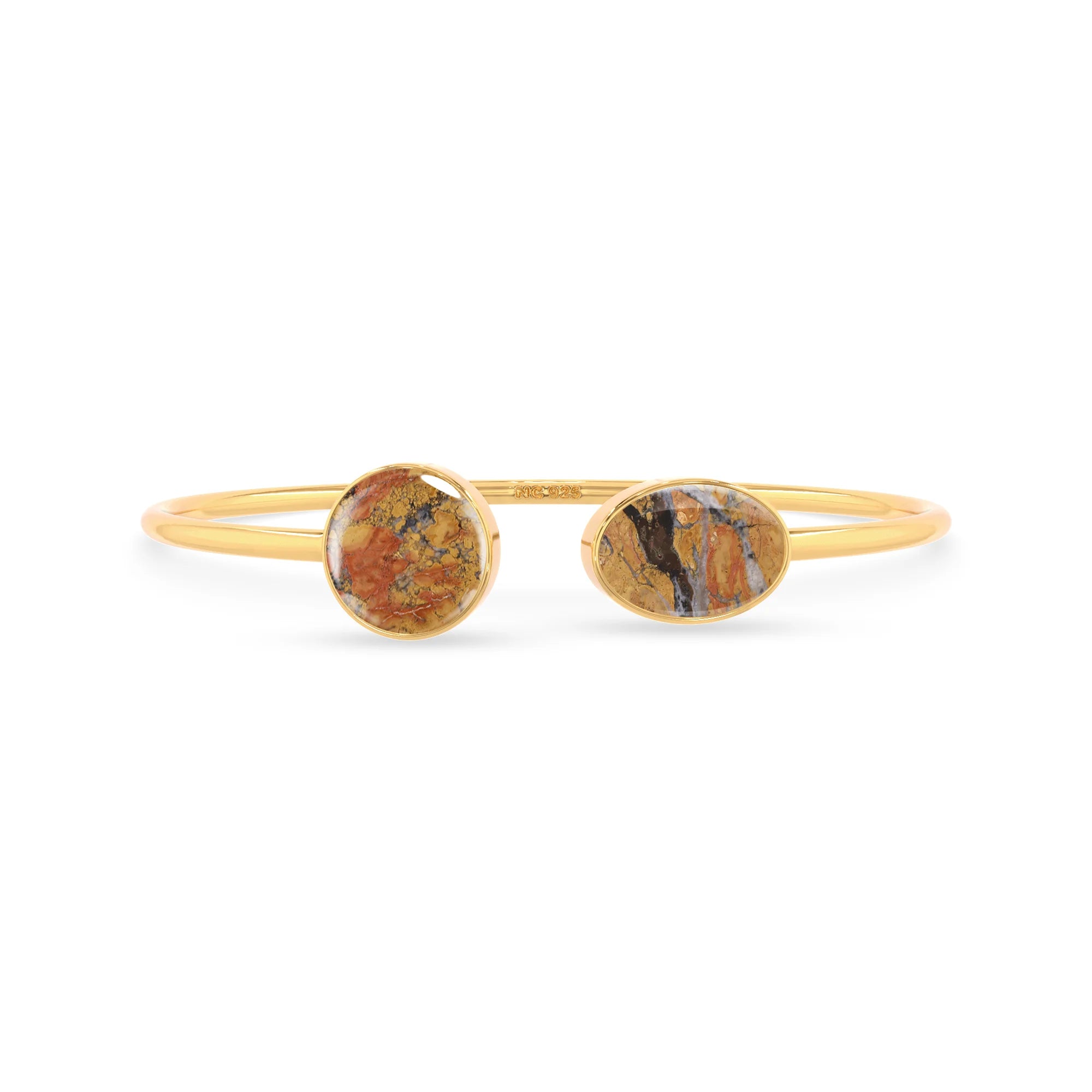 malingano jasper cab bracelet