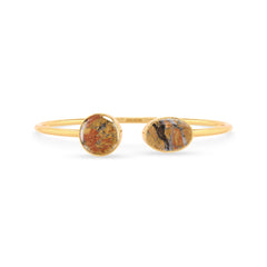 malingano jasper cab bracelet