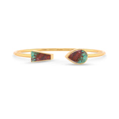 sonora sunset jasper cab bracelet