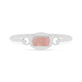 rose quartz rough bracelet
