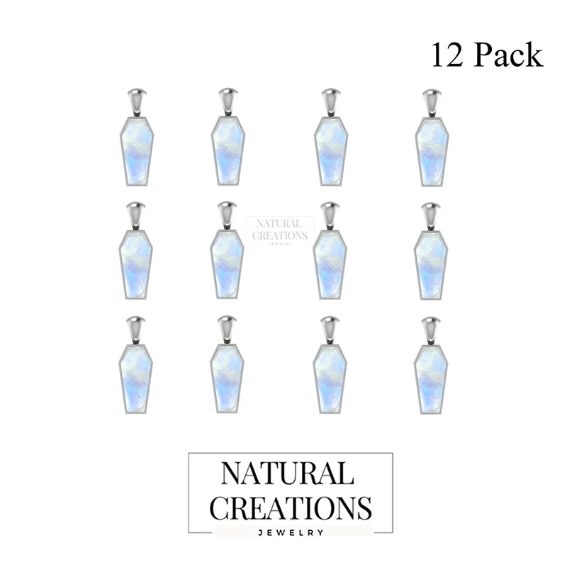 rainbow moonstone pendant