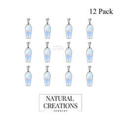 rainbow moonstone pendant