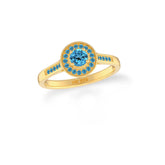 swiss blue topaz prong-set ring