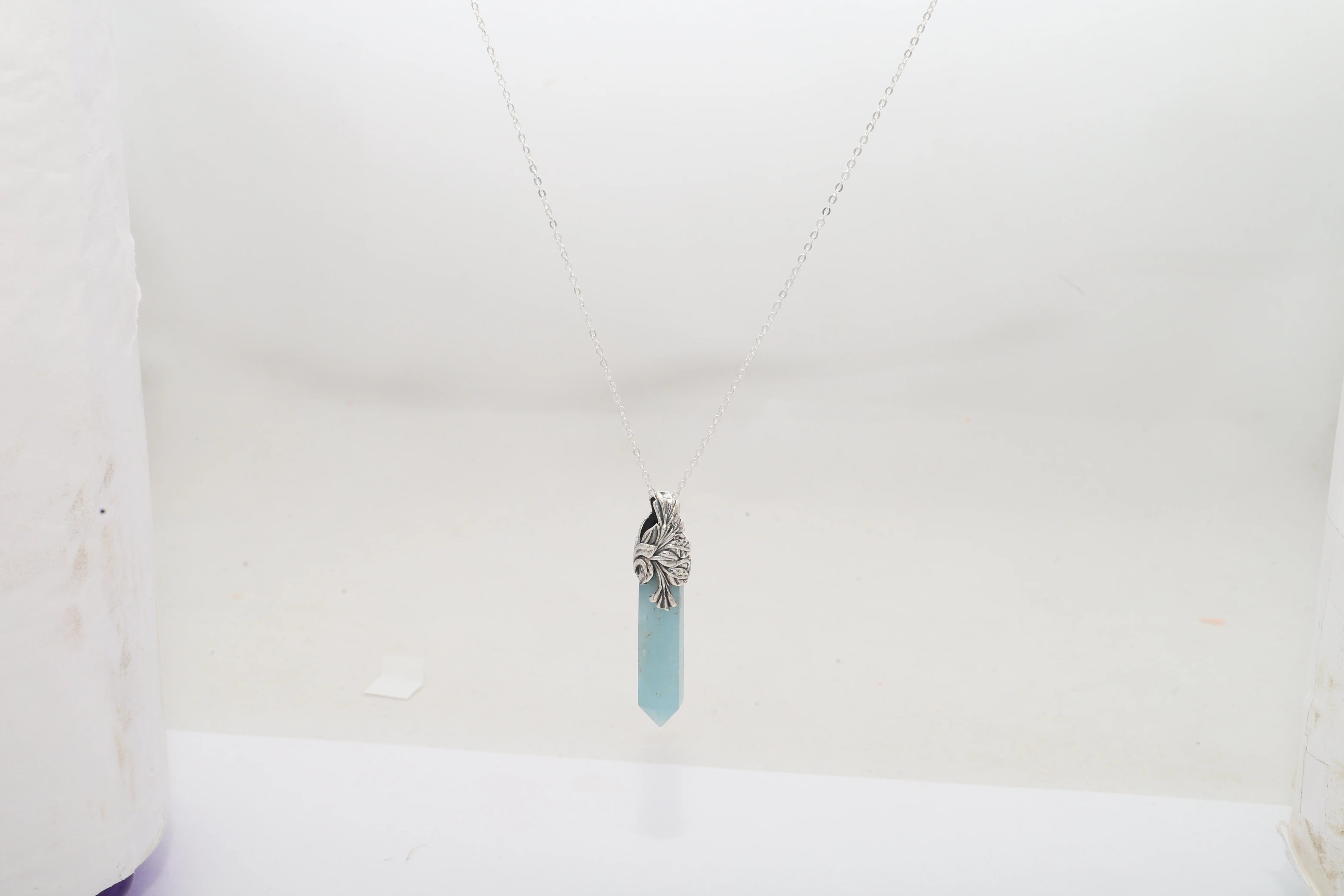 aquamarine pendant