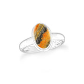 bumble-bee bezel-set ring