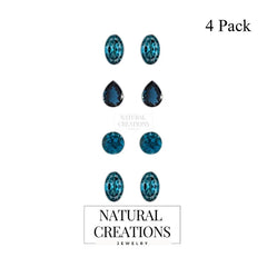 london blue topaz earrings