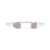 morganite twister bracelet
