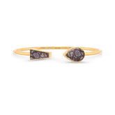 black fossil coral cab bracelet
