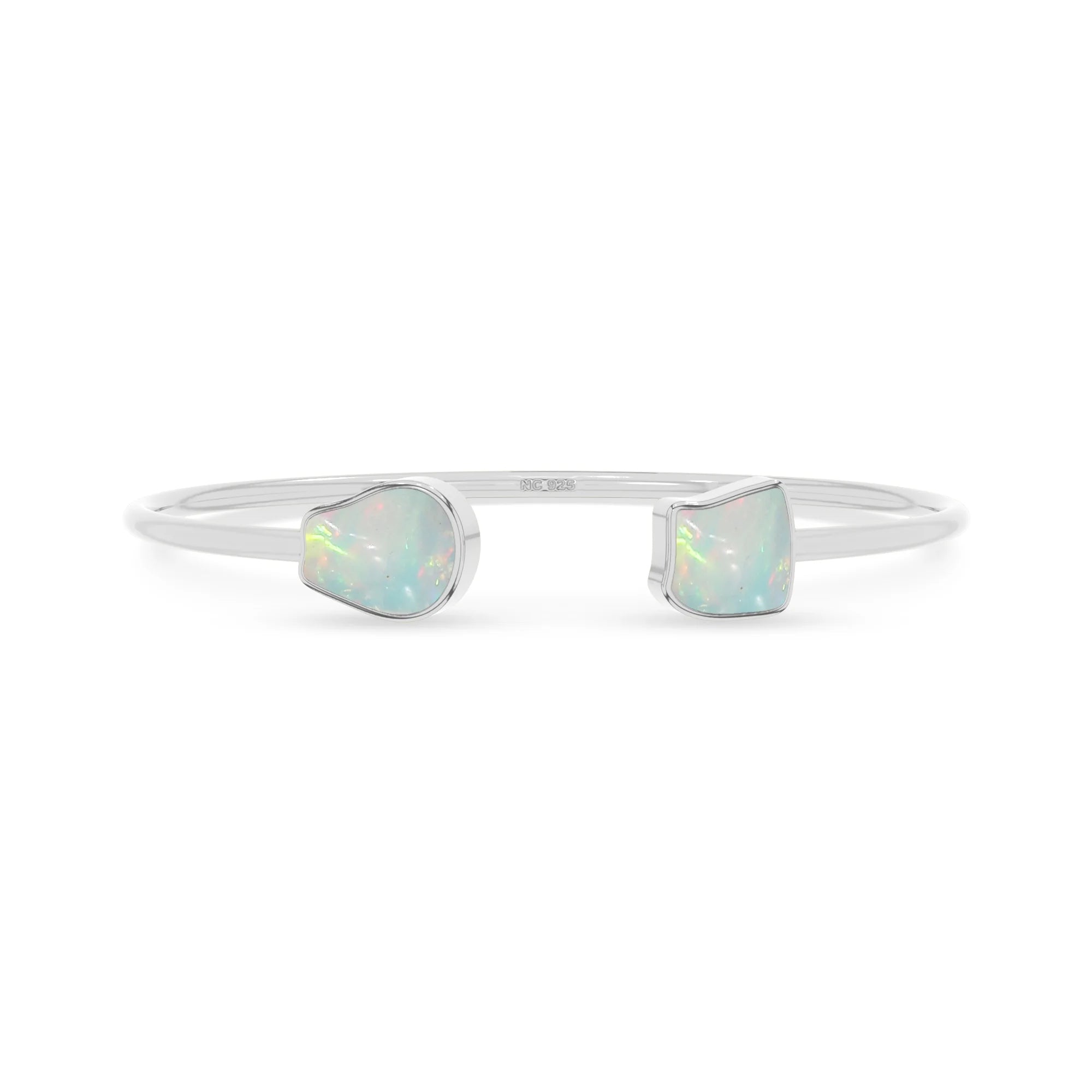 ethiopian opal twister bracelet