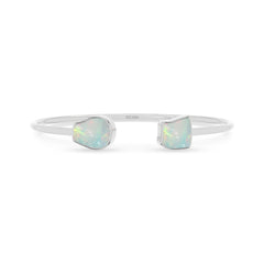 ethiopian opal twister bracelet