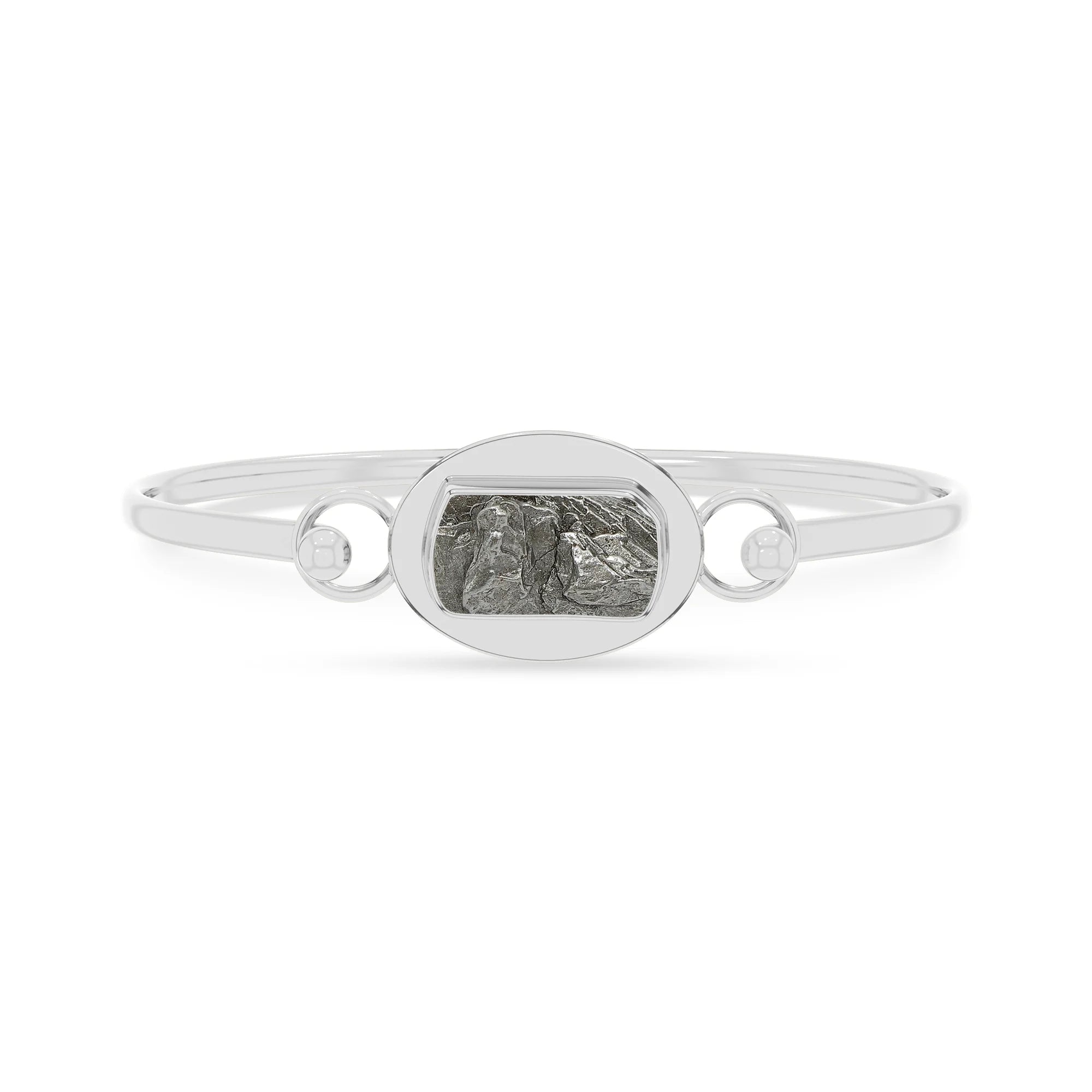 meteorite rough bracelet