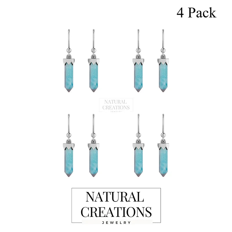 larimar earrings