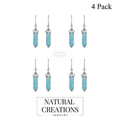 larimar earrings