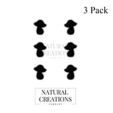 black tourmaline earrings