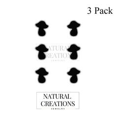 black tourmaline earrings