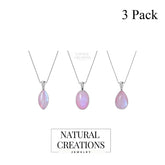 pink moonstone pendant