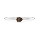 smoky quartz cut bracelet