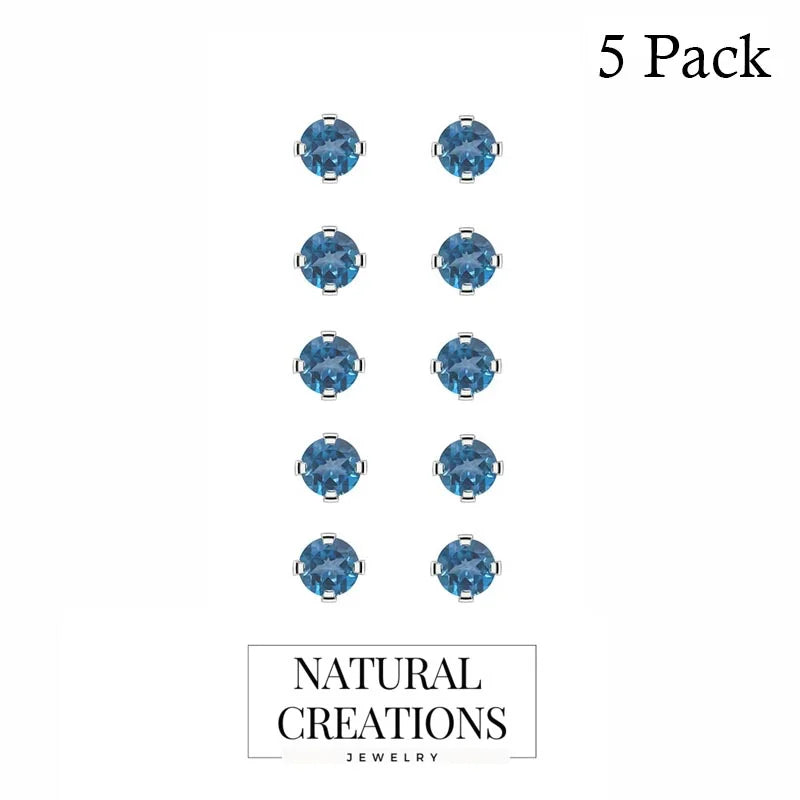 london blue topaz earrings