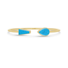 turquoise cab bracelet