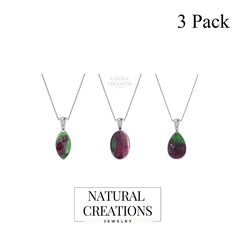 ruby zoisite pendant