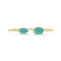 amazonite cab bracelet