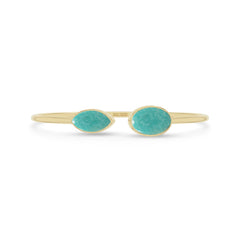 amazonite cab bracelet