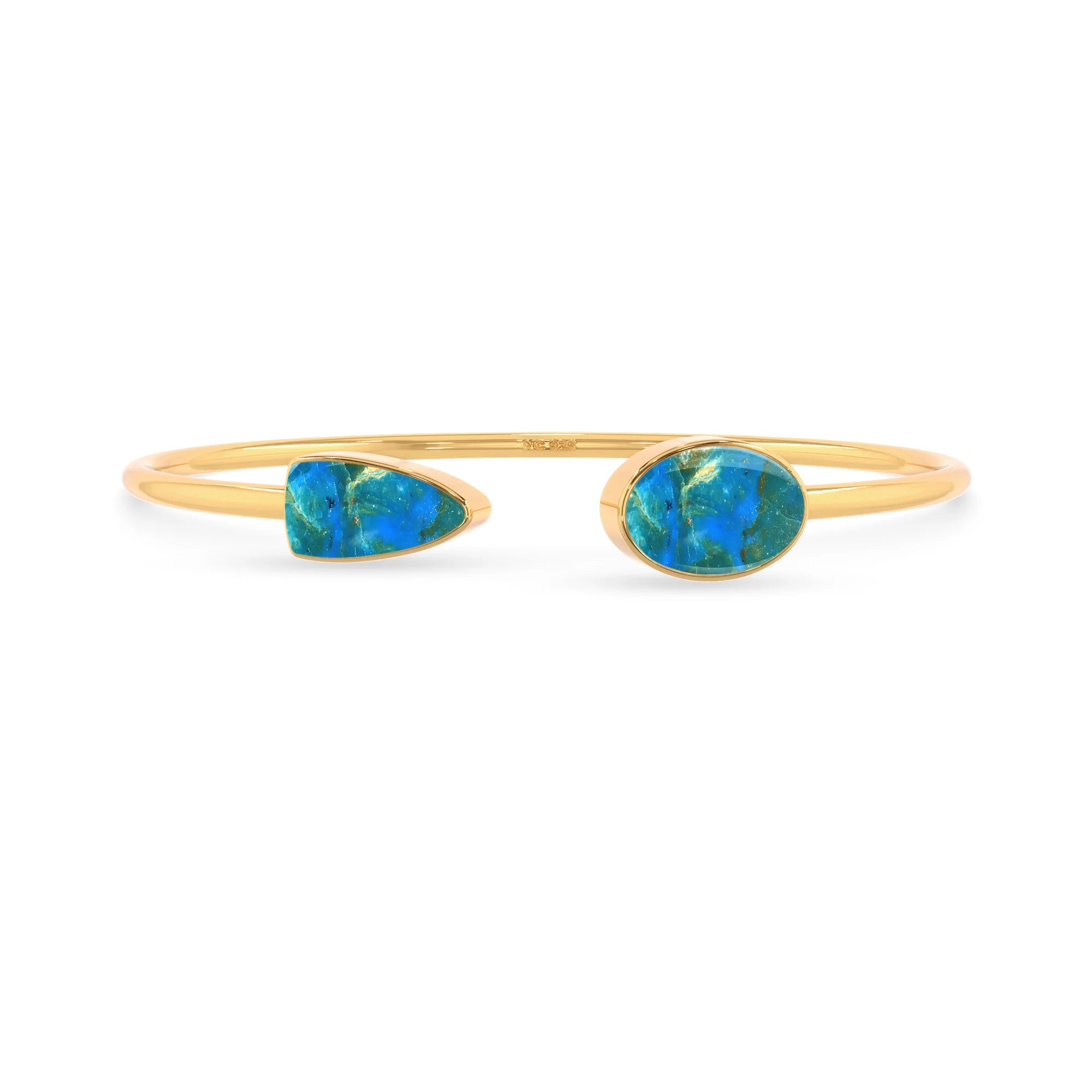 peruvian opal cab bracelet