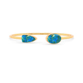 peruvian opal cab bracelet