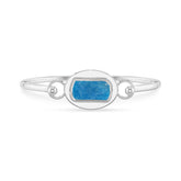neon apatite rough bracelet