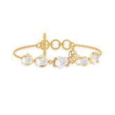 herkimer rough bracelet