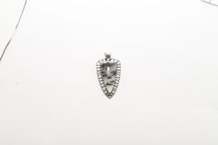 dendritic opal pendant