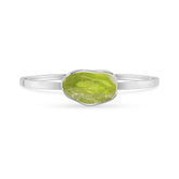 peridot rough bracelet