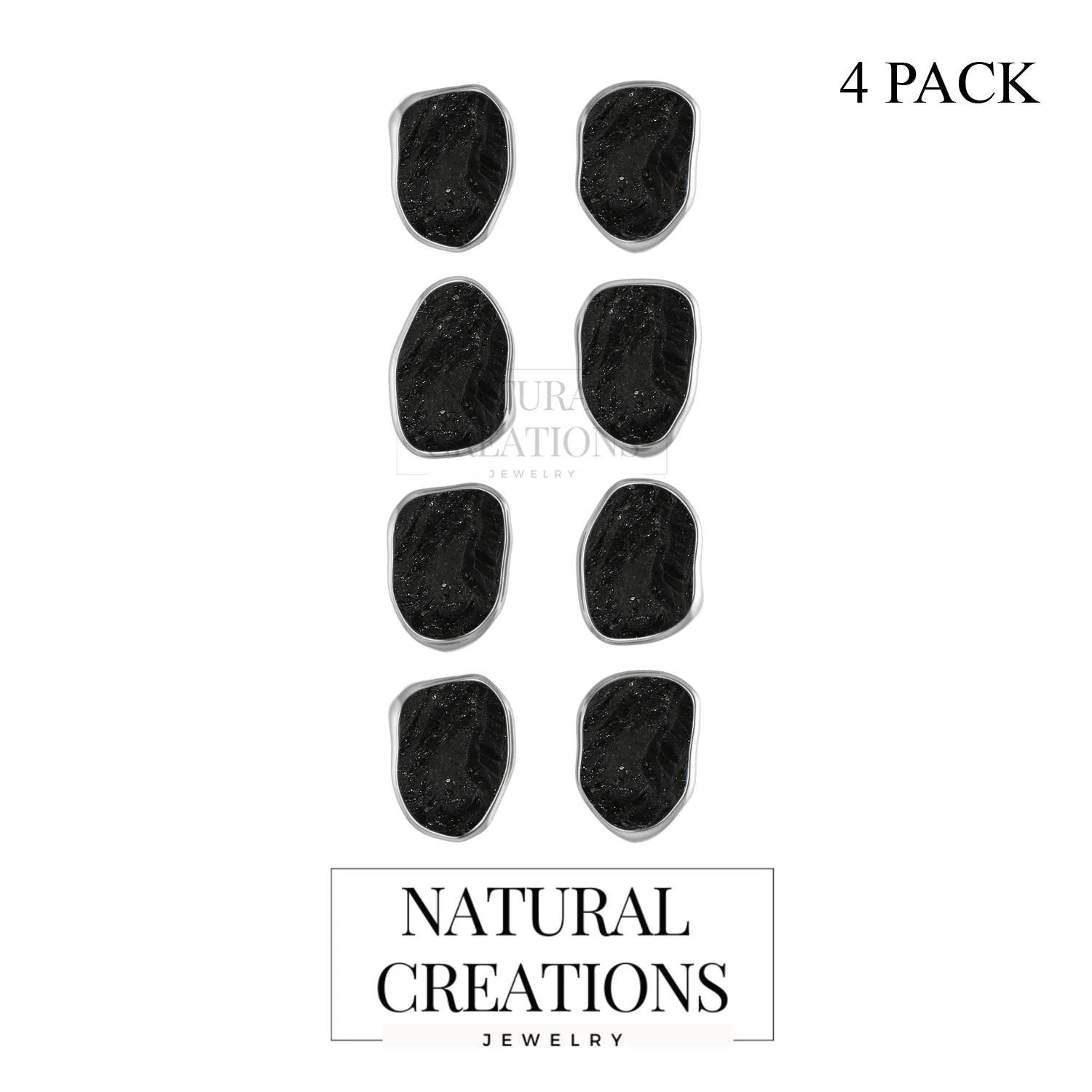 black tourmaline earrings