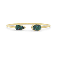 chrysocolla cab bracelet