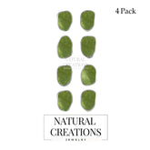 green apatite earrings