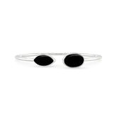 black onyx cab bracelet