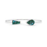 chrysocolla cab bracelet