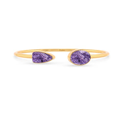 charoite cab bracelet